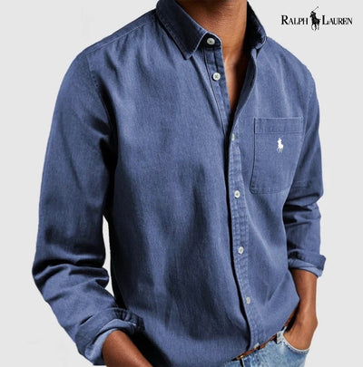 Ꮢalph Lauren™ Premium Oxfordskjorta