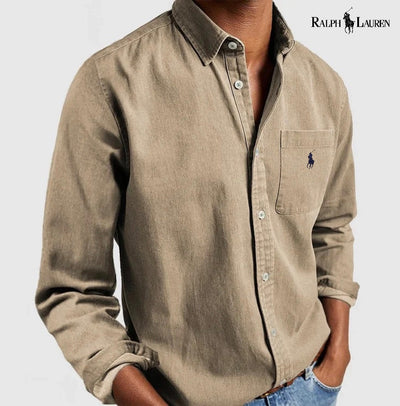 Ꮢalph Lauren™ Premium Oxfordskjorta