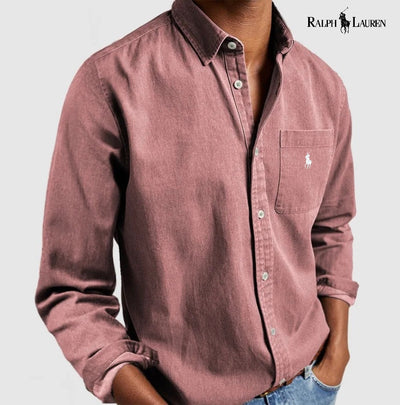 Ꮢalph Lauren™ Premium Oxfordskjorta
