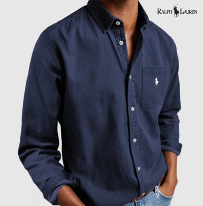 Ꮢalph Lauren™ Premium Oxfordskjorta