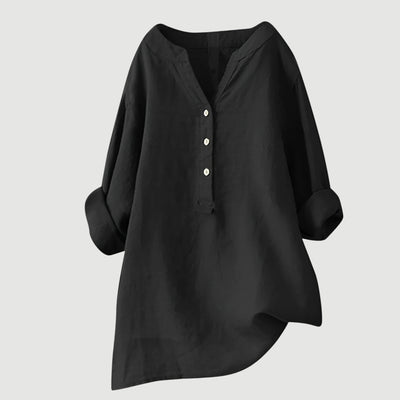 Joella™ | Fräsch och avslappnad linneskjorta för sommardagar
